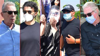 جنازه محمود ياسين .. المشهد الأخير في وداع جان السينما المصرية