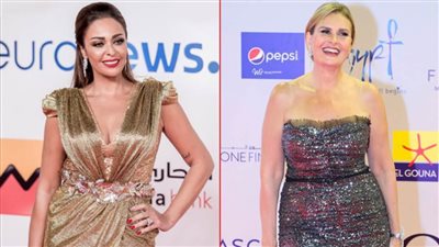 يسرا وداليا البحيري بتوقيع هاني البحيري في ختام مهرجان الجونة