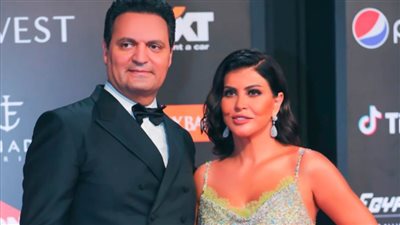 الظهور الأول لـ جومانا مراد وزوجها ربيع بسيسو في حفل افتتاح مهرجان الجونة السينمائي