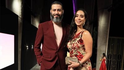 تفاصيل خناقة محمد فراج وبسنت شوقي على السجادة الحمراء أثناء فعاليات اليوم الخامس من مهرجان الجونة