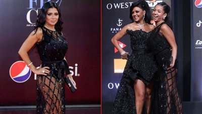 رانيا يوسف تواصل إثارتها في مهرجان الجونة وابنتها ترتدي فستان البطانة