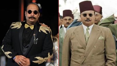 محمد ثروت بـ لوك الملك فاروق على الريد كاربت في حفل ختام مهرجان الجونة