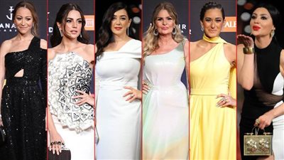 بالصور .. النجمات تودعن مهرجان الجونة السينمائي بإطلالات مبهرة