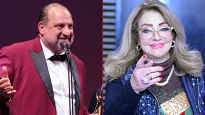 شهيرة عن إهداء خالد الصاوي جائزة الإنجاز الإبداعي لها : سعيدة إنه فاكرني رغم غيابي منذ 28 عام