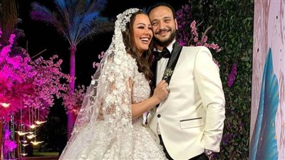 بالصور .. حفل زفاف أحمد خالد صالح وهنادي مهنا بحضور النجوم