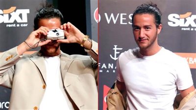 احتفال أحمد مالك على السجادة الحمراء بفيلمه the furnace بالجونة رغم انسحاب النجوم أثناء عرضه