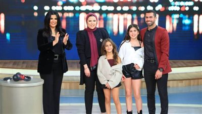 أحمد فتحي وعائلته في ضيافة معكم مع منى الشاذلي الخميس المقبل