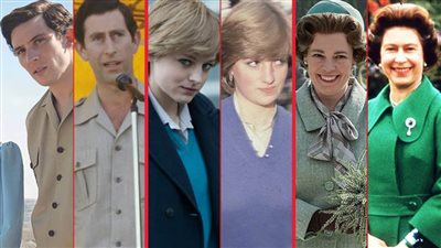 الفرق بين الواقع والدراما في 3 صور من مسلسل The Crown في موسمه الرابع