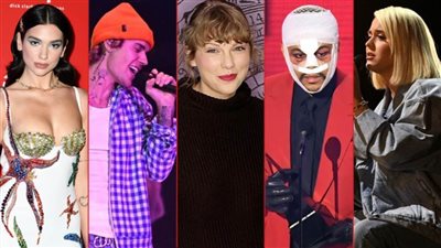 أبرزهم تايلور سويفت وجاستن بيبر .. النجوم الفائزين بجوائز الموسيقى الأمريكية AMAs لعام 2020