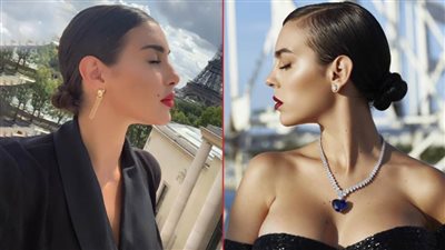 بالفيديو : يخلق من الشبه 40 .. ياسمين صبري vs جورجينا رودريجيز