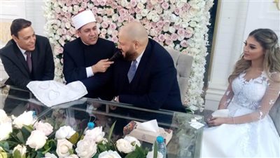 صور .. ميار الغيطي تحتفل بعقد قرانها على شريف العلمي