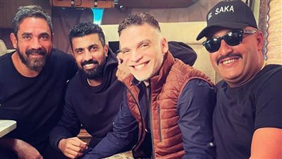 أول صورة من كواليس أول يوم تصوير في مسلسل نسل الأغراب