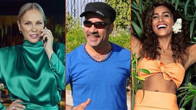 محمد سعد بديل شيرين رضا في إعلان لإحدى شركات الإتصالات مع دينا الشربيني