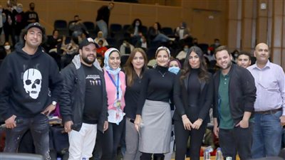 جامعة النيل تكرم أبطال فيلم الخطة العايمة بعد نجاحه وبرعاية رئيس الجامعة