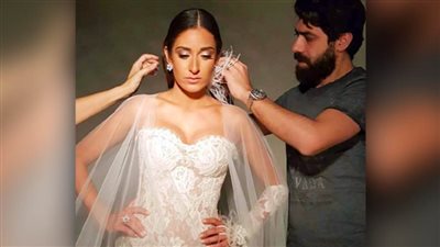 بروفة ليلة الفرح .. أمينة خليل تظهر على إنستجرام بفستان زفاف