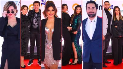 نجوم وصور العرض الخاص لمسلسلي أنصاف مجانين ومسلسل وادي الجن في القاهرة السينمائي