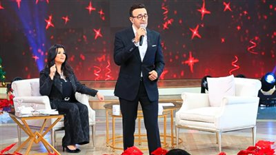 صابر الرباعي مفاجأة برنامج معكم منى الشاذلي في ليلة رأس السنة على cbc