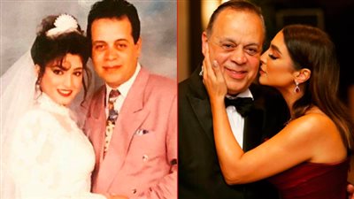 الدكتور والتلميذة .. روجينا تحتفل بعيد ميلاد النقيب أشرف زكي