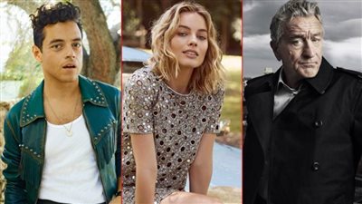 روبرت دي نيرو يستعد لـ فيلم جديد يشارك في بطولته رامي مالك ومارجوت روبي