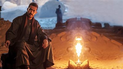 جلباب وكوفية وسيجارة .. ألبوم صور محمد رمضان من مسلسل موسى رمضان 2021