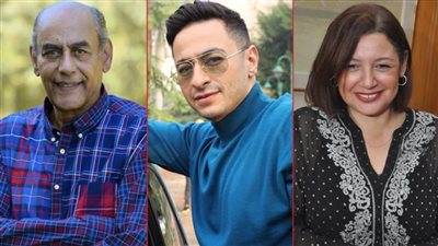 أحمد بدير والد حمادة هلال وحنان سليمان والدته في مسلسل المداح تأليف أمين جمال رمضان 2021