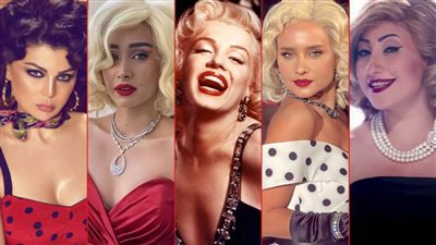 أشهر 4 نجمات ظهرن بـ لوك مارلين مونرو على الشاشة
