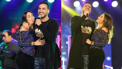 عيد الحب .. محمد الشرنوبي في حب راندا رياض على مسرح الزمالك