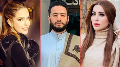 نسرين طافش ودنيا عبدالعزيز شقيقتان تتصارعان على قلب حماده هلال في مسلسل المداح رمضان 2021