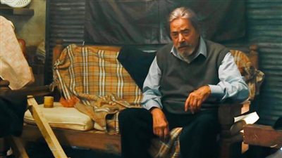 عمرو سعد ينشر صورة من آخر مشهد في حياة يوسف شعبان من مسلسل ملوك الجدعنة