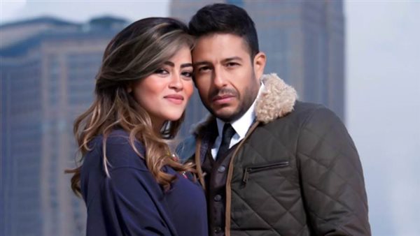 محمد حماقي وزوجته