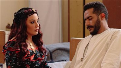 أول صورة لسمية الخشاب مع محمد رمضان من كواليس مسلسل موسى رمضان 2021 