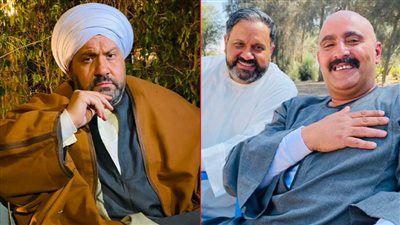 عساف وغفران الغريب والعمدة حسيب من الكواليس .. صور جديدة من مسلسل نسل الأغراب رمضان 2021