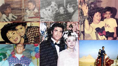 صور نادرة من حياة هيثم أحمد زكى .. ورث ملامح والده وتنبأت له والدته بدخول الفن