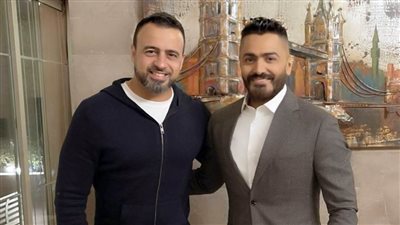 تامر حسني يغني تتر برنامج الثمن في رمضان ومصطفي حسني : تسلم وتعيش يا صديقي