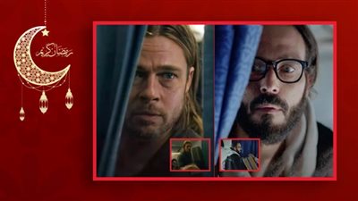 النحت بالكادر .. يوسف الشريف في كوفيد 25 علي طريقة براد بيت في فيلم world war z 