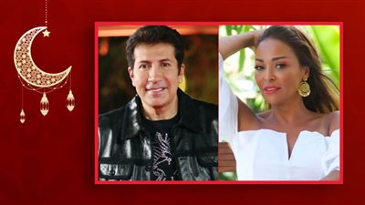 داليا البحيري زوجة هاني رمزي في مسرحية أبو العربي والعمل ليس له علاقة بالفيلم