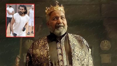 أول صورة .. بيومي فؤاد يجسد دور ملك في فيلم أهل الكهف مع خالد النبوي