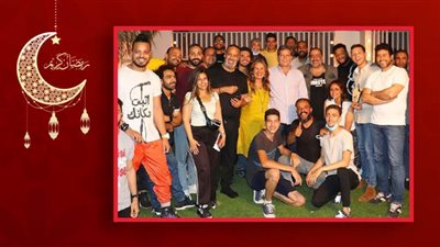 بالصور .. يسرا تحتفل بانتهاء تصوير مسلسل حرب أهلية بحضور زوجها خالد سليم