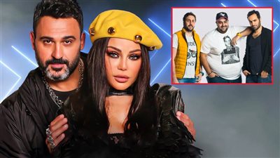 أكرم حسني يعلن عن دويتو مع هيفاء وهبي بعنوان لو كنت بدعم أحمد فهمي وشيكو وهشام ماجد