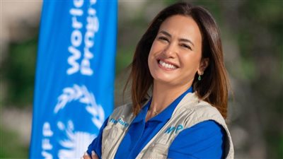 هند صبري تحصل على شهادة جائزة نوبل للسلام من برنامج الأغذية العالمي 