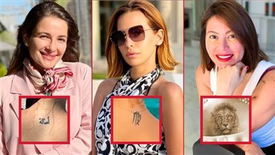 شام الذهبي وإيمان العاصي ولقاء الخميسي نجمات تاتووه أول الصيف