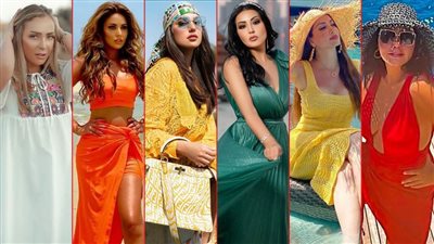 نجمات يرفعن شعار أنا بعشق البحر مع بداية الصيف قبل العودة لاستئناف أعمالهن الفنية