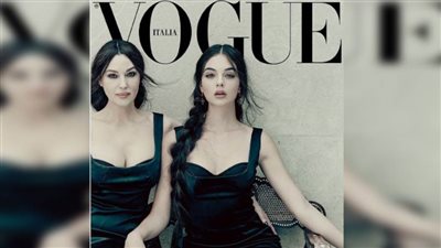 نصف جمال الكوكب في صورة .. مونيكا بيلوتشي وابنتها ديفا كاسل تتصدران غلاف مجلة Vogue