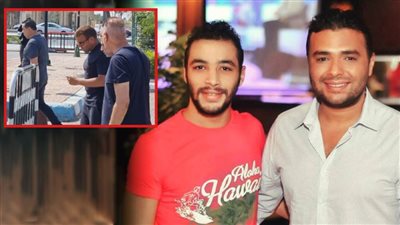 بالصور .. رامي صبري يشيع جنازة شقيقه كريم صبري بعد وفاته غرقًا في ترعة المريوطية