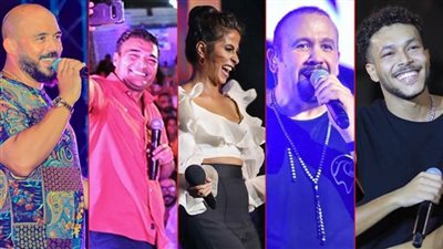 روبي وحميد وعباس وعسيلي وويجز .. نجوم الحفلات وجهًا لوجه في جمعة يوليو الأخيرة