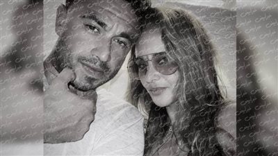 أول صورة تجمع نيللي كريم وعريسها لاعب الإسكواش العالمي هشام عاشور