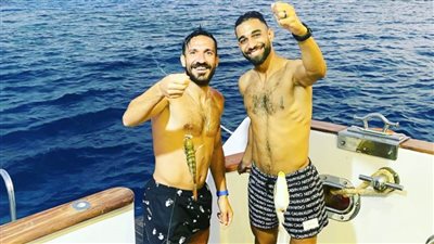 علي معلول وعمرو السولية صيادين سمك بالغردقة 