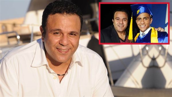 مع نجله عبدالرحمن