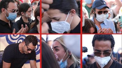 انهيار وبكاء ودعاء .. اللحظات الأخيرة فى وداع دلال عبدالعزيز 