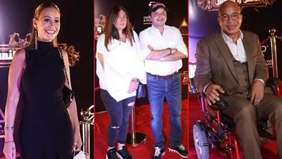 بالصور .. النجوم في العرض الخاص لفيلم الإنس والنمس بطولة محمد هنيدي ومنة شلبي